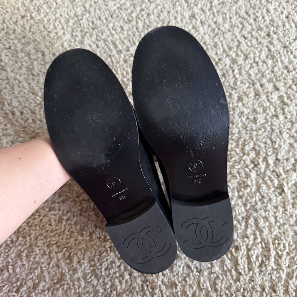 CHANEL black loafers - Picture 5 of 10